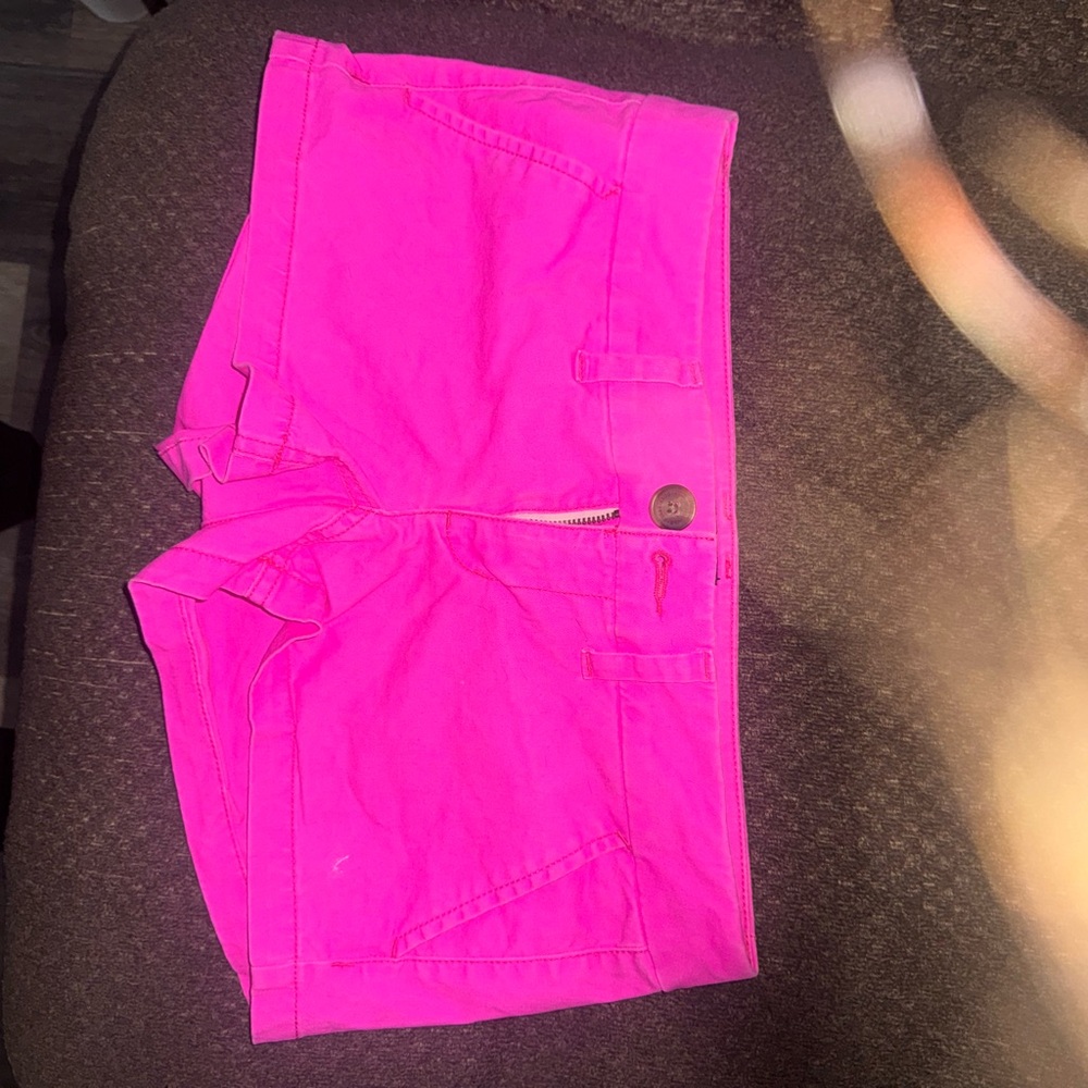 American Eagle Outfitters Pink Jean Shorts